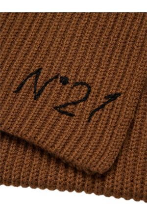 sciarpa in lana marrone N°21 KIDS | N2108TN04600N720